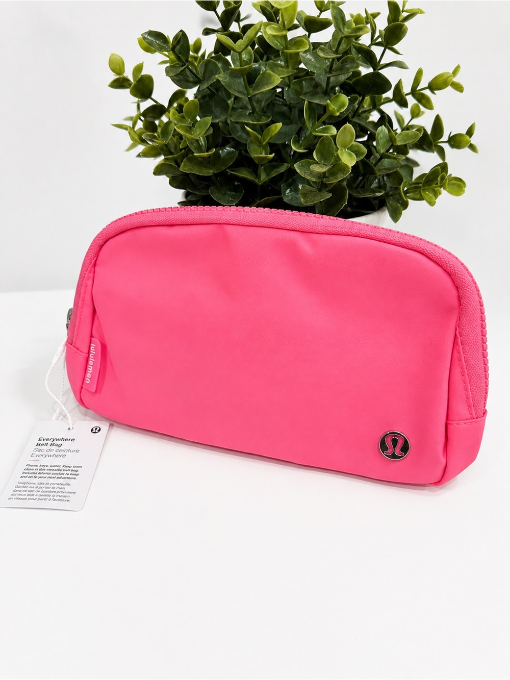 lululemon athletica Pink Everywhere Belt Bag Pouch
